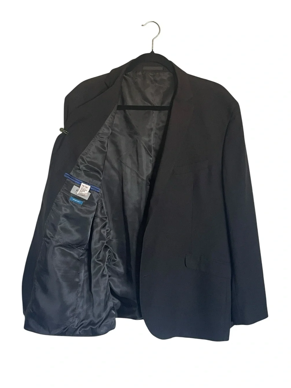 Kenneth Cole Reaction Black Two-Button Sport Coat